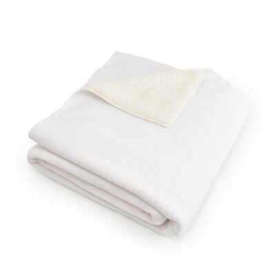 Sherpa White Blanket