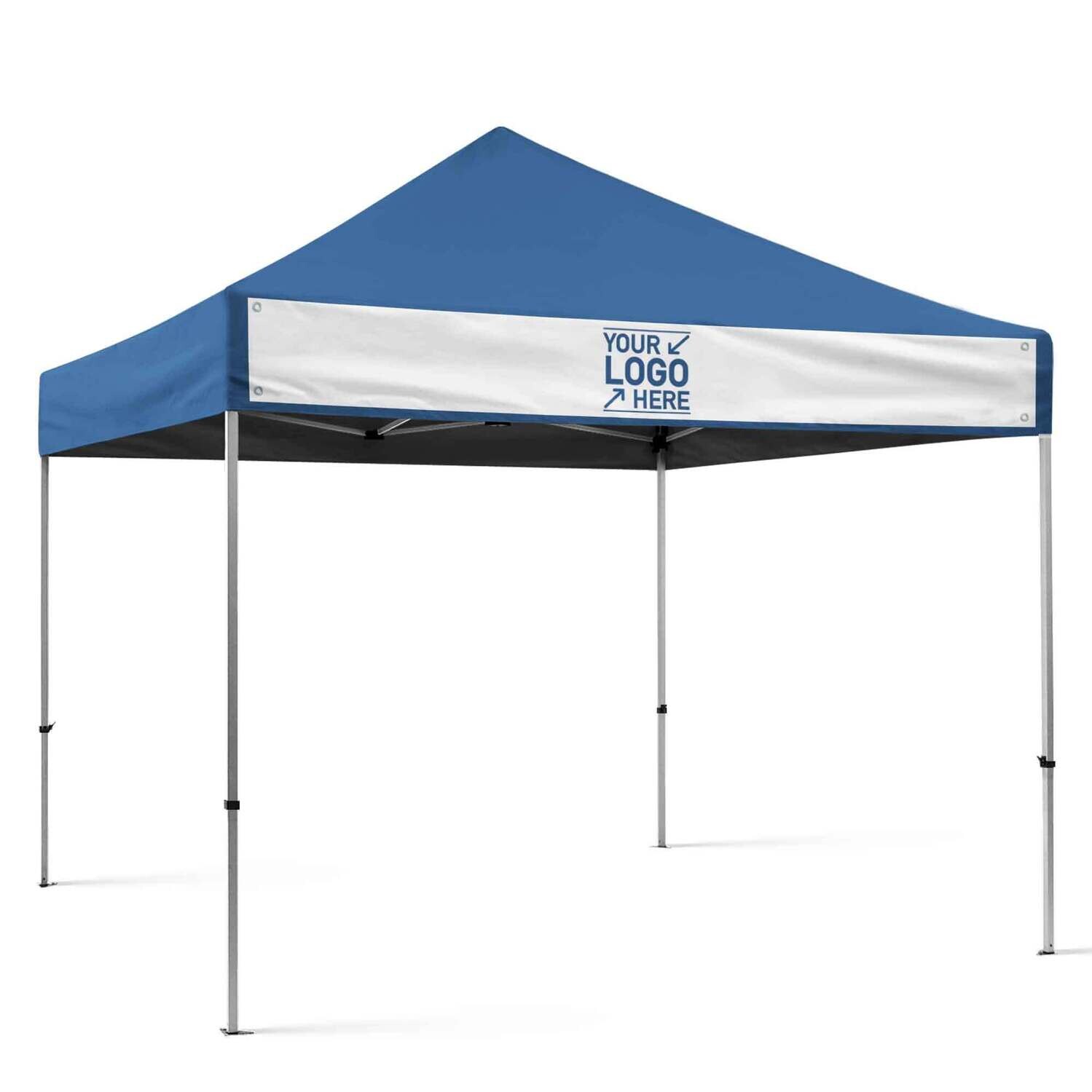 Tent Banner, vinyl banner 13 oz. with grommets