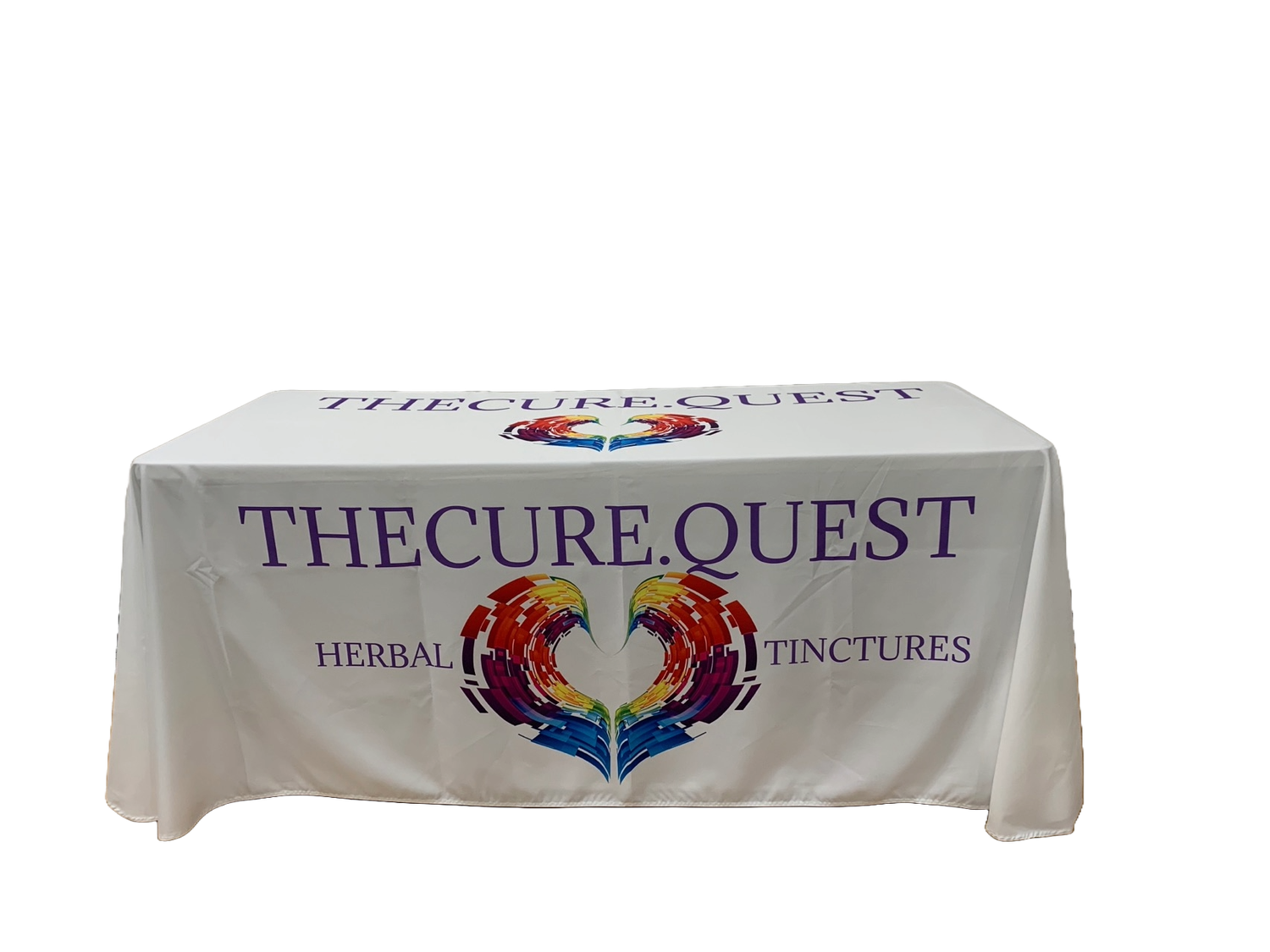 Standard Table Throw, full-color print 4 side
