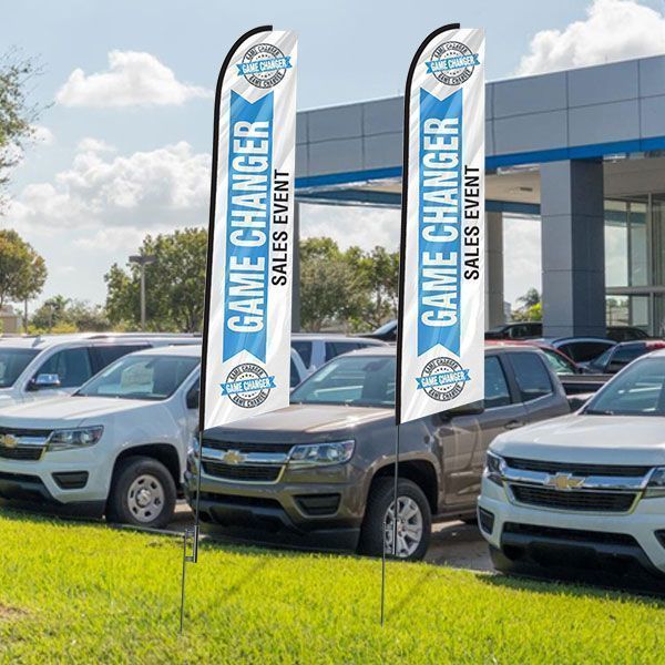 Econo Swooper Feather Flag 16&#39; print only (Reseller)