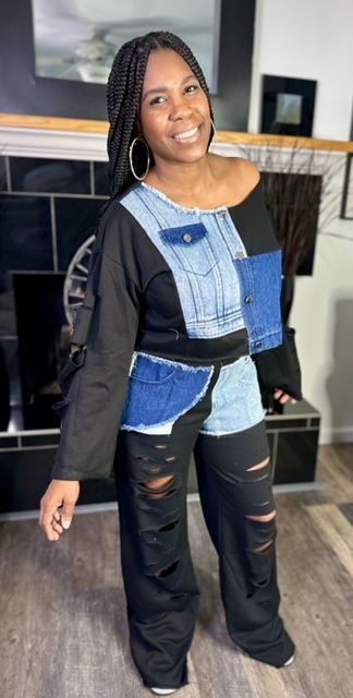 Denim Patch Work