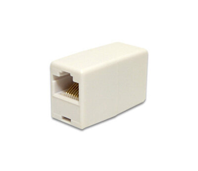 ASKA 8C RJ45 Cat 5e Coupler (white)