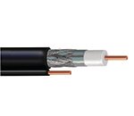 DES RG6 Single w/Messenger Solid Copper 1,000' Box (black)