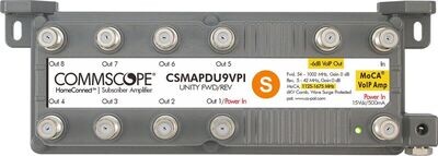 Commscope CSMAPDU9VPI Cable Amplifier 9 Port HomeConnect Passive VoIP Amplifier