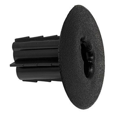 PVFTBKODB  Dual Feed Thru Wall Bushings w/Knockout Blk