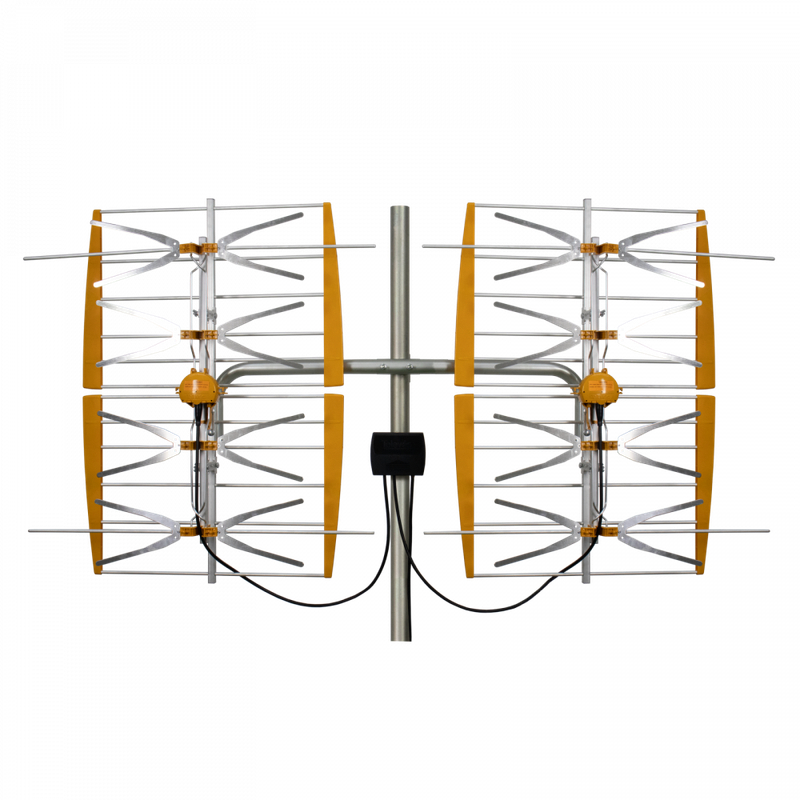 Televes 108381 8 Bay Multi-Directional Dual Market Outdoor Antenna