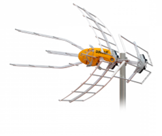 Televes Ellipse MIX Smart HDTV Outdoor/Attic Antenna with Cutting-Edge Design and Performance (High VHF, UHF(148883)