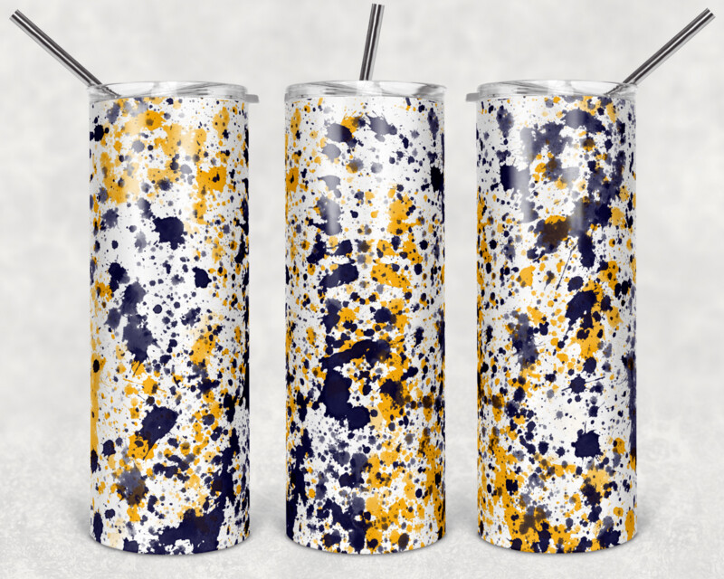 Powerwash Yellow and Blue Speckled