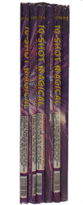 10 Shot Magical Roman Candles