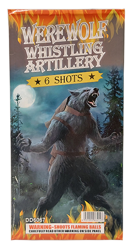 Werewolf Whistling Artillery Shells 6 Shot
