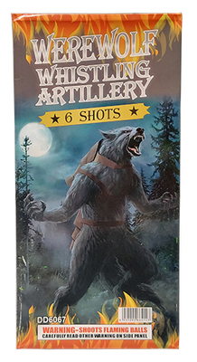 Werewolf Whistling Artillery Shells 6 Shot Werewolf Whistling Artillery Shells 6 Shot