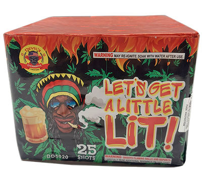 Aerial Fireworks Cake