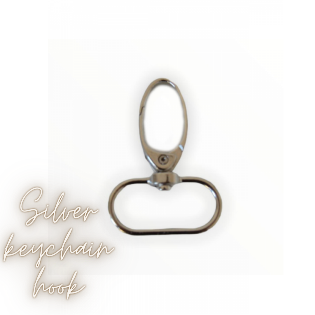 Key Chain Hook, Color: Silver