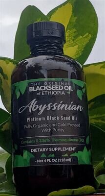 Health - Black Seed Oil  Abyssinian Platinum