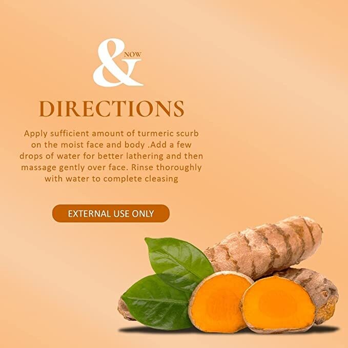 Face - Turmeric Herbal Facial Scrub
