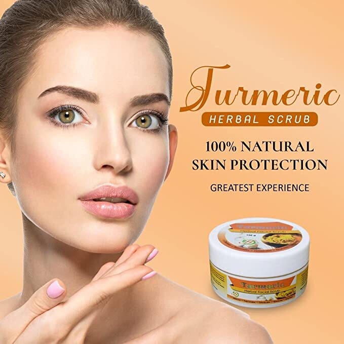 Face - Turmeric Herbal Facial Scrub