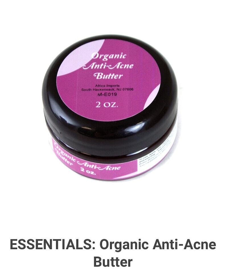 Face - Organic Anti Acne Butter