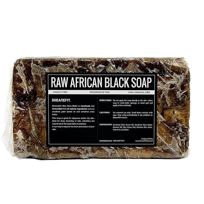 Soap - Raw Natural Black Soap