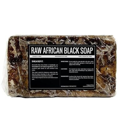 Soap - Raw Natural Black Soap