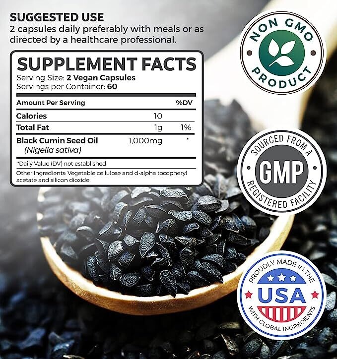 Health - Black Seed Capsules