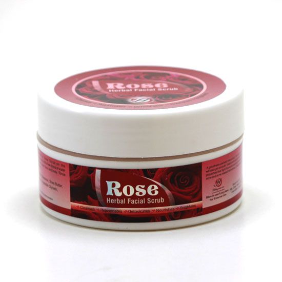 Face - Rose Herbal Facial Scrub