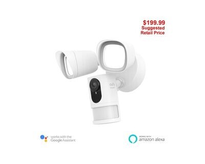 Eufy - Smart Floodlight w/ Camera (HomeBase Not Required)