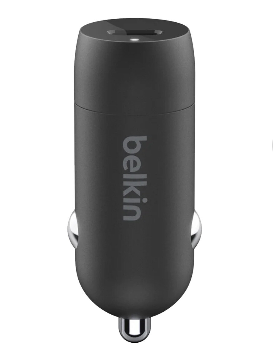 Belkin - Boost Charge USB C Car Charger 20W - Black