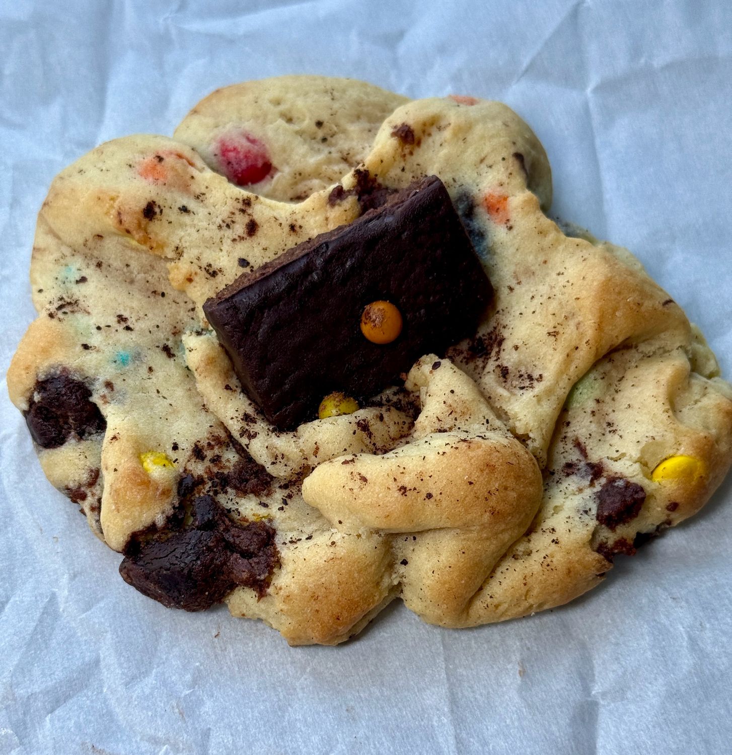 M&amp;M Cosmic Brownie