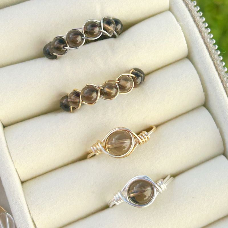 Smokey Quartz Ring