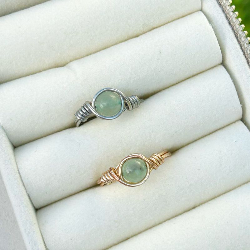 Green Aventurine Ring