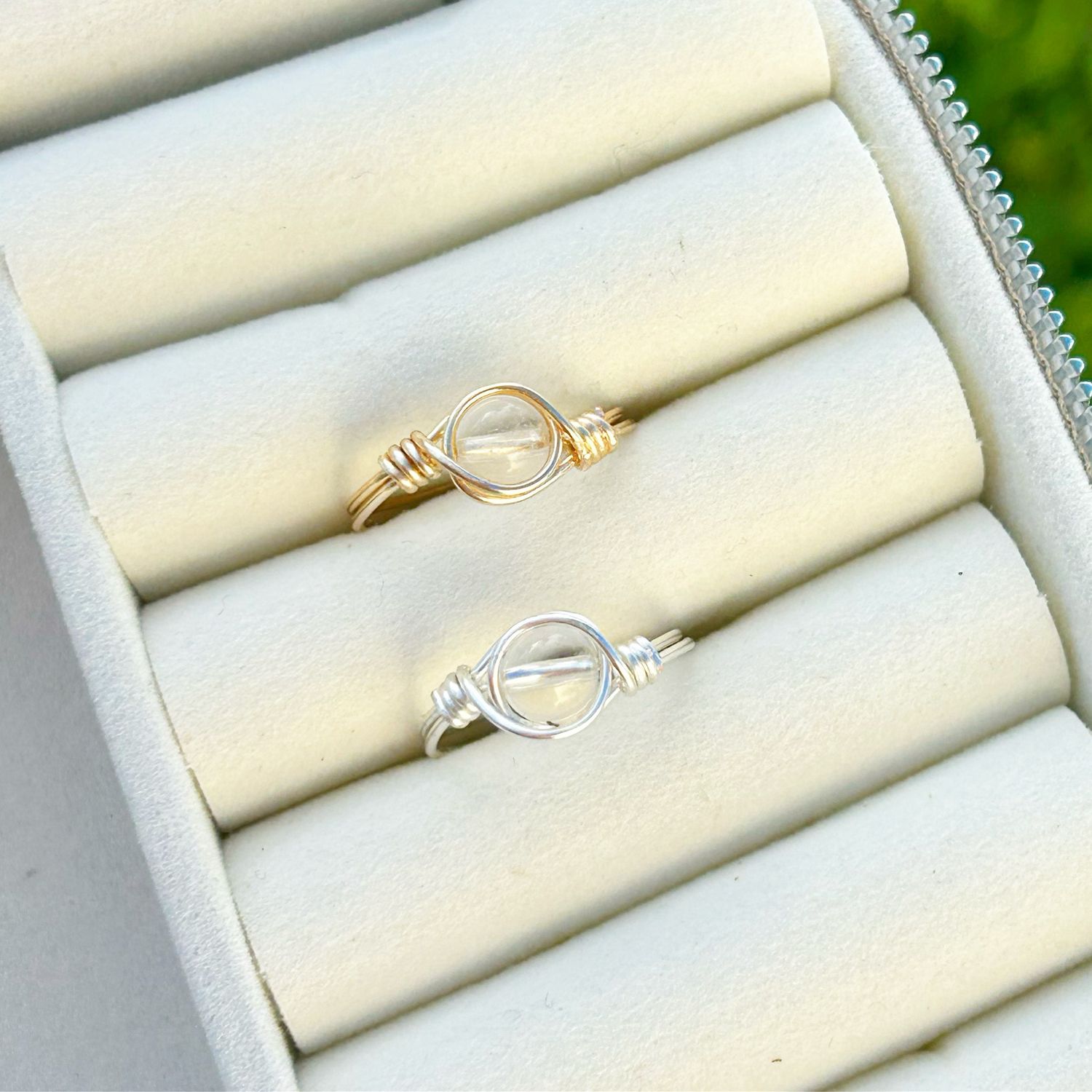 Clear Quartz Ring