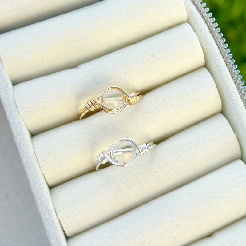 Clear Quartz Ring