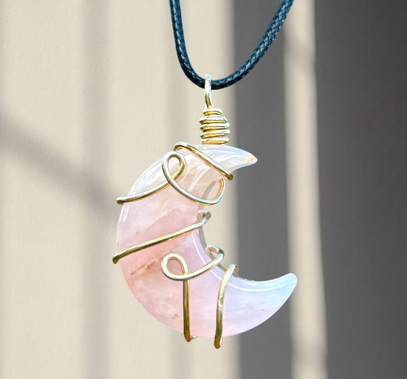 Rose Quartz Moon