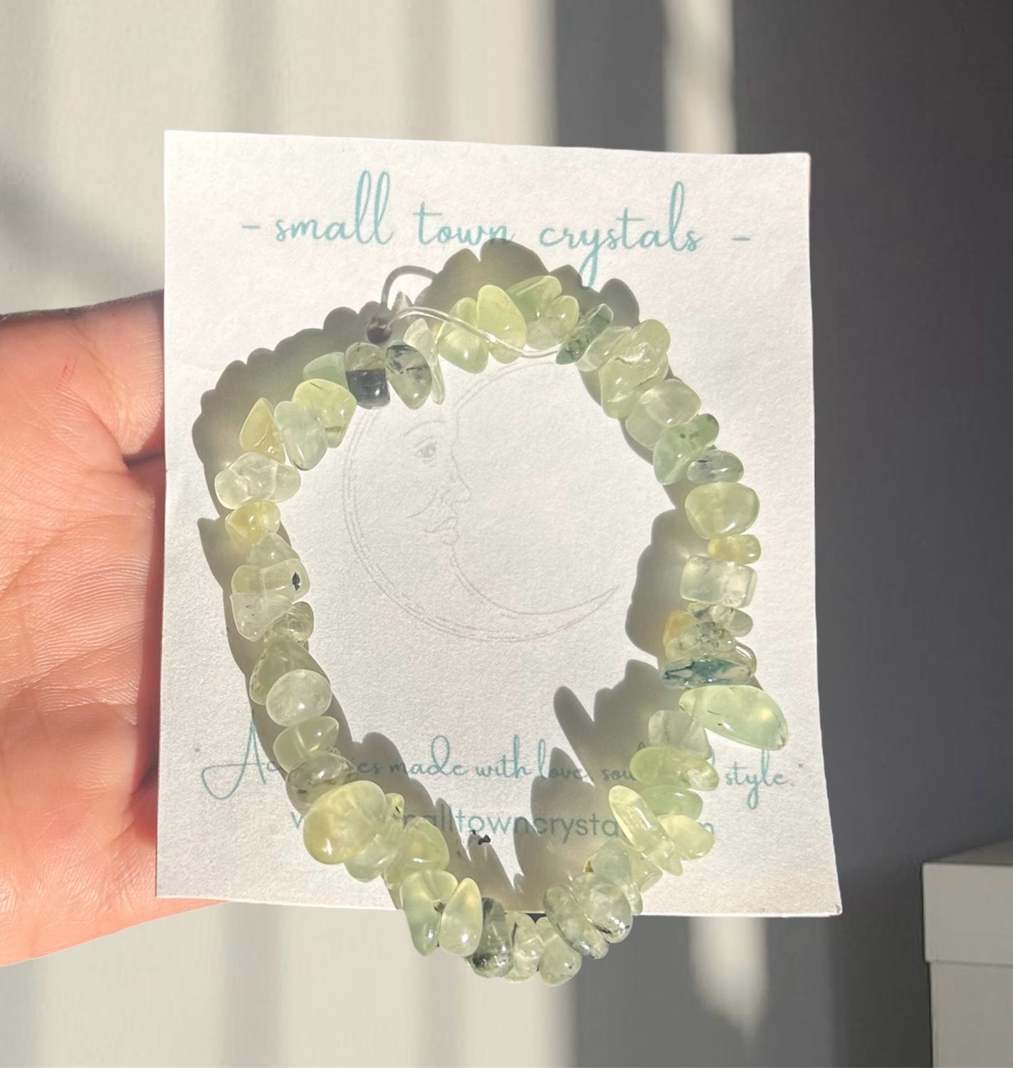 Prehnite Bracelet