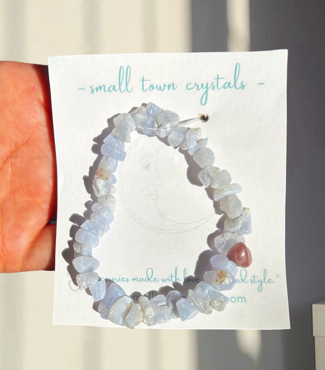 Blue Lace Agate Bracelet