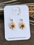 Sunflower 🌻 Dangle (Available In Gold Or Silver)