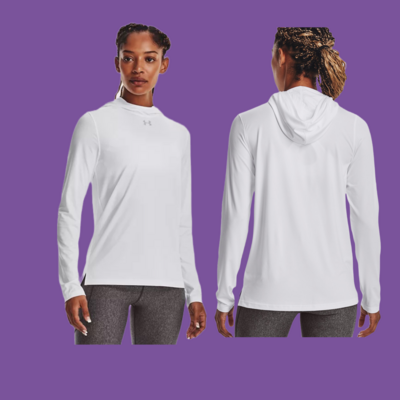 WOMEN'S UNDER ARMOUR KNOCKOUT TEAM LONG SLEEVE HOODY (2 COLORS)