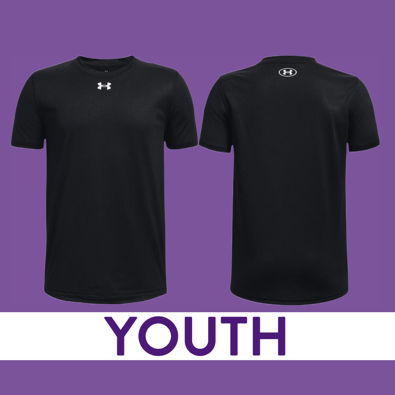 YOUTH UNDER ARMOUR TECH™ TEAM SHORT SLEEVE (4 COLORS)