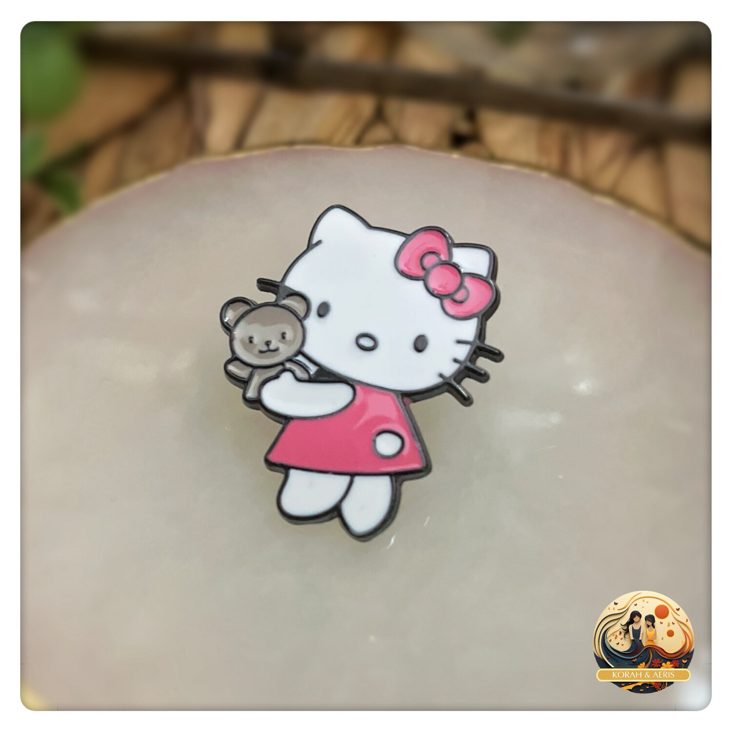 Enamel Pin - HK Teddy