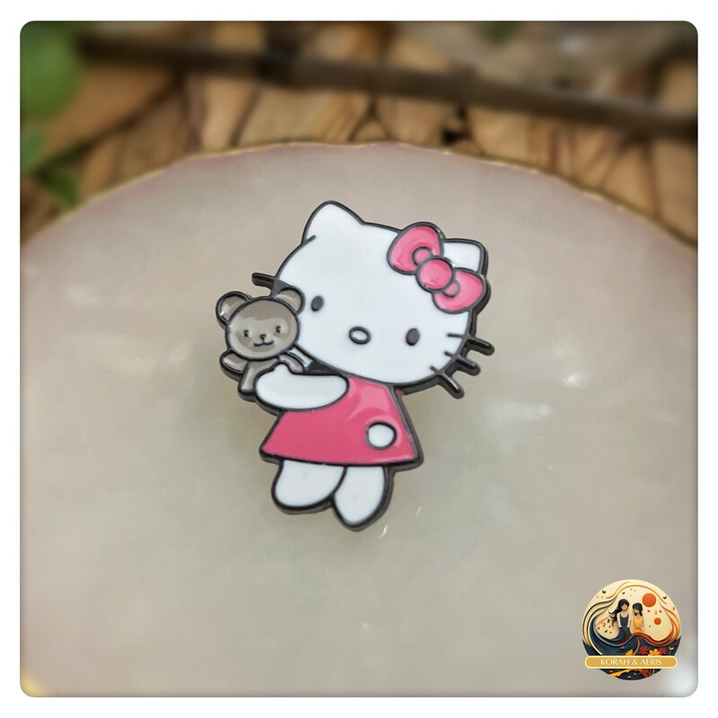 Enamel Pin - HK Teddy