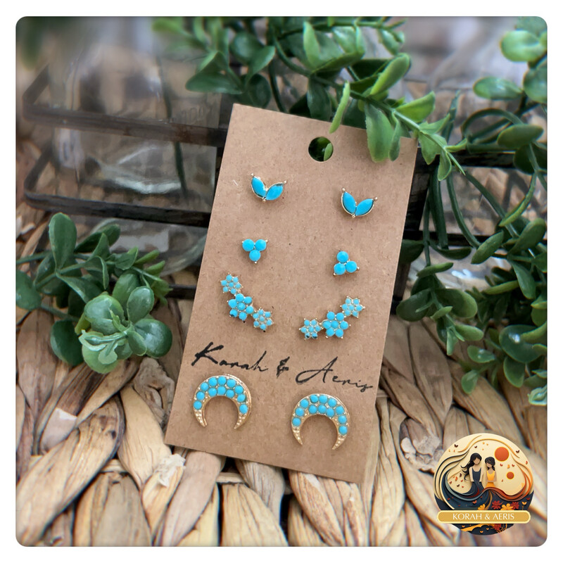 Turquoise Dainty (4sets)