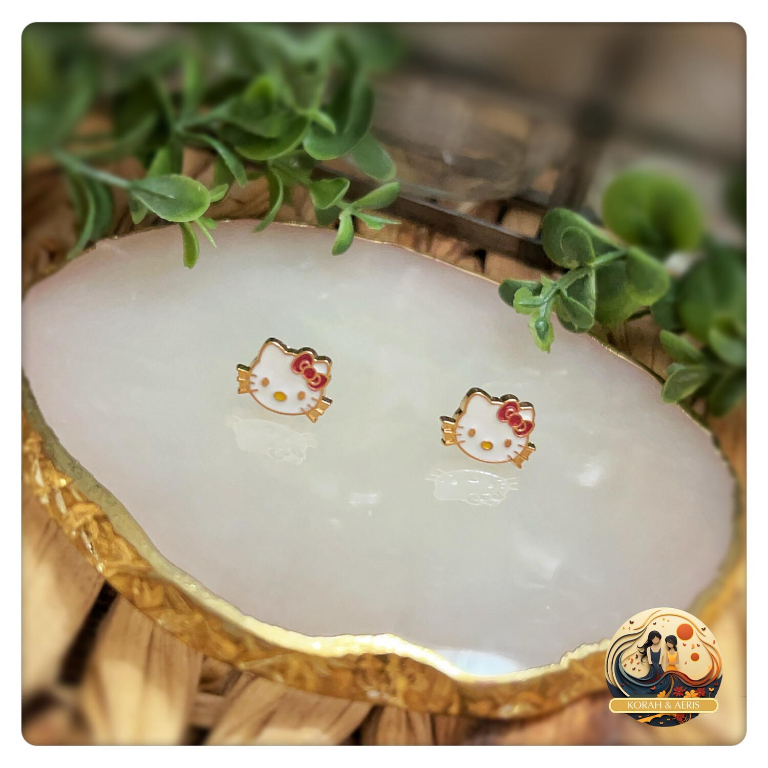 HK Stud Earrings