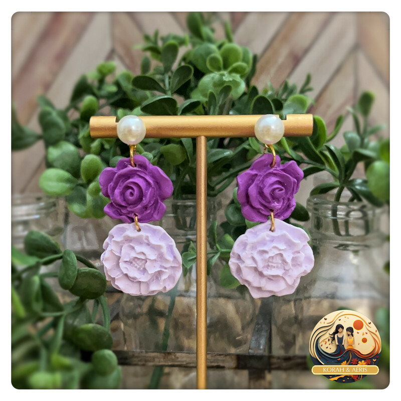 Purple Rose Buds