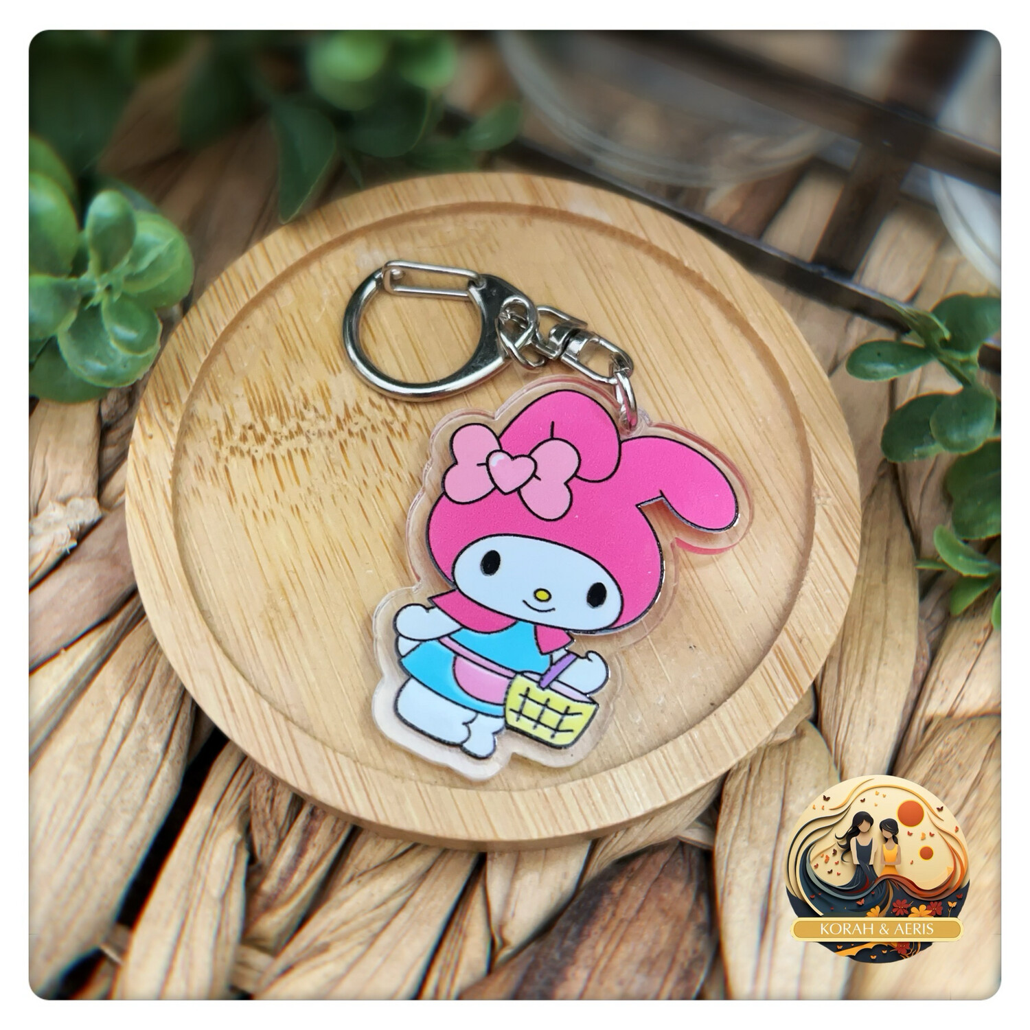 Melody Acrylic Keychain