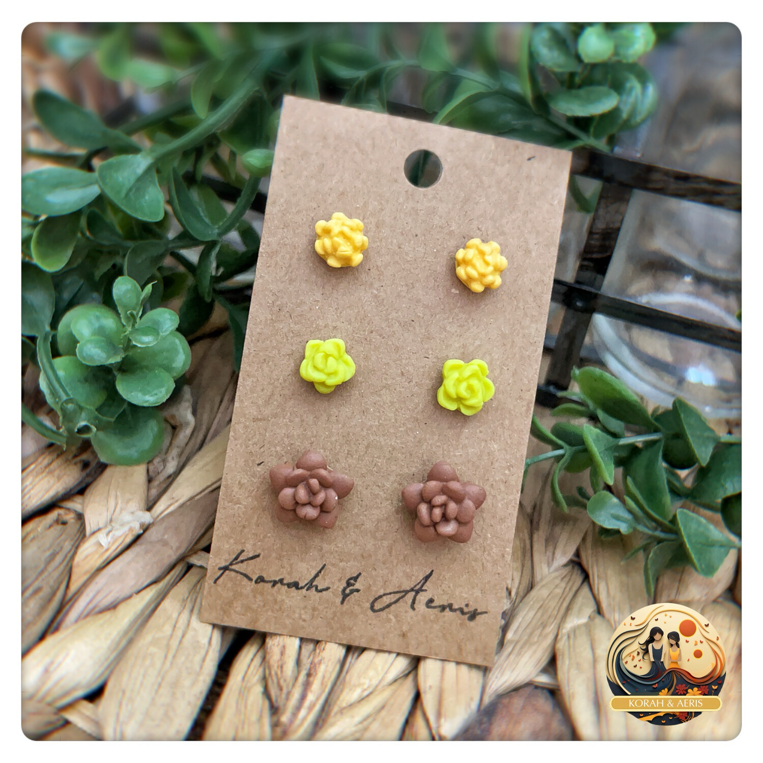 Succulent Trio (Set Of 3)