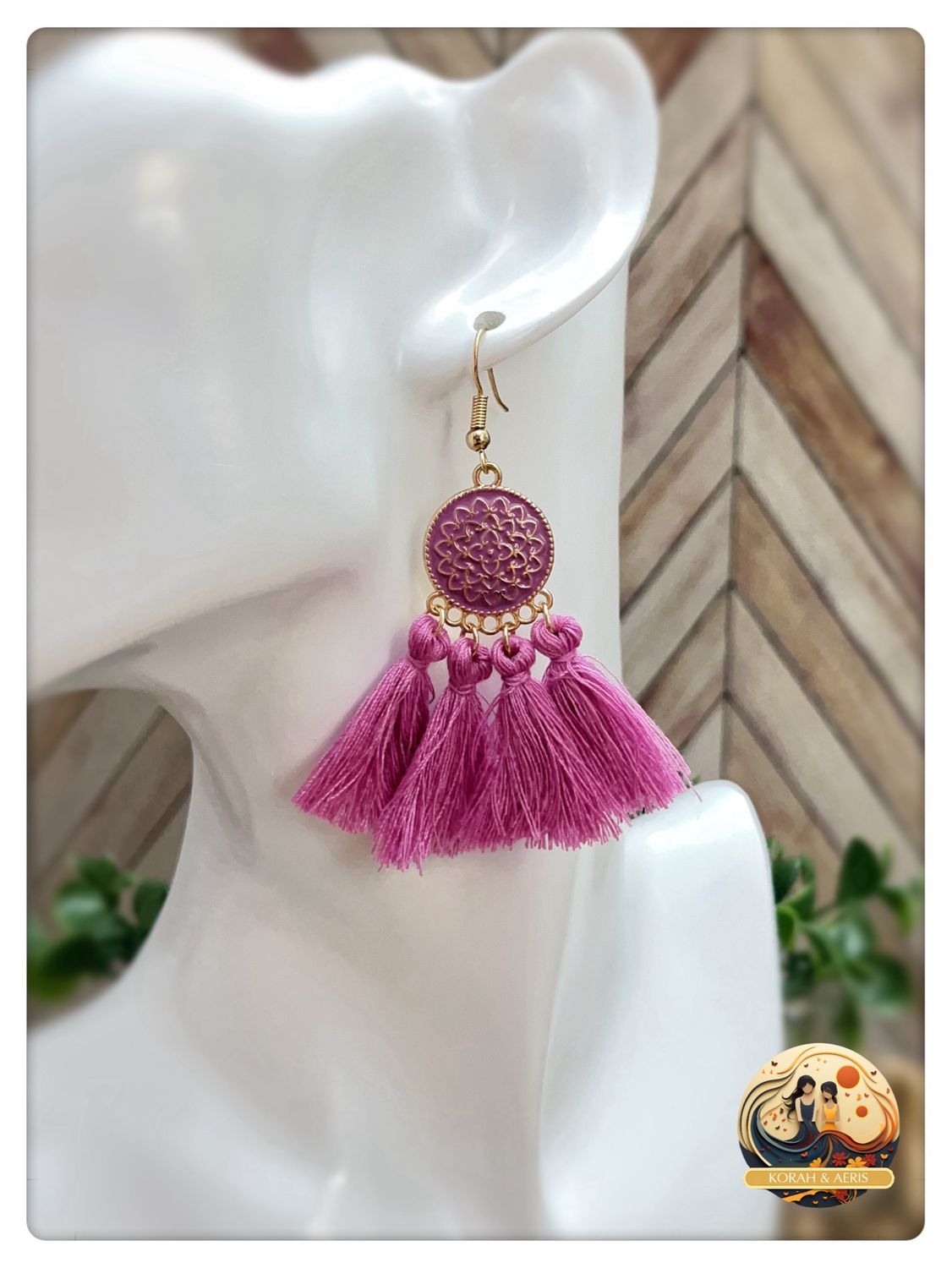 Lavender Tasseled