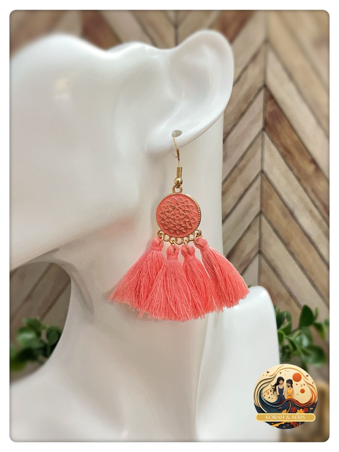 Coral Tasseled
