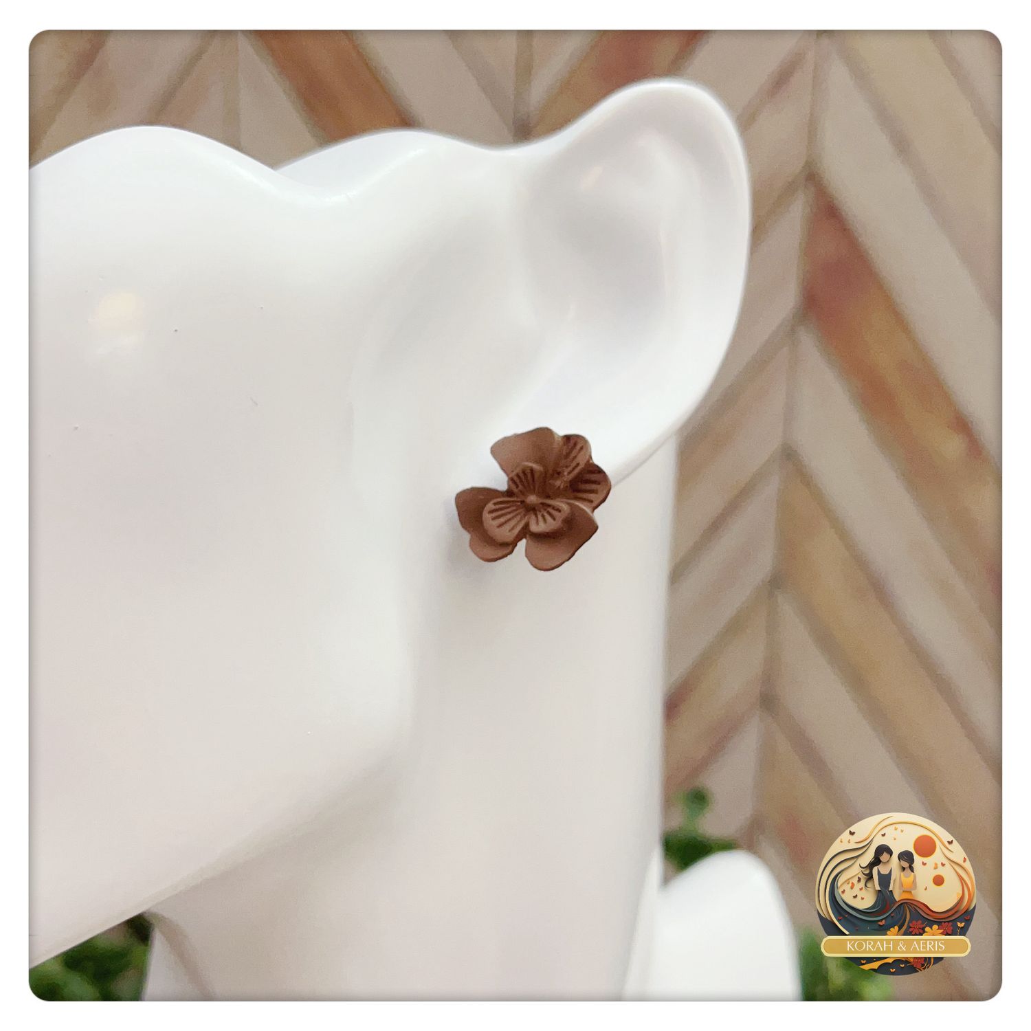 Earth Petal (Polymer clay)