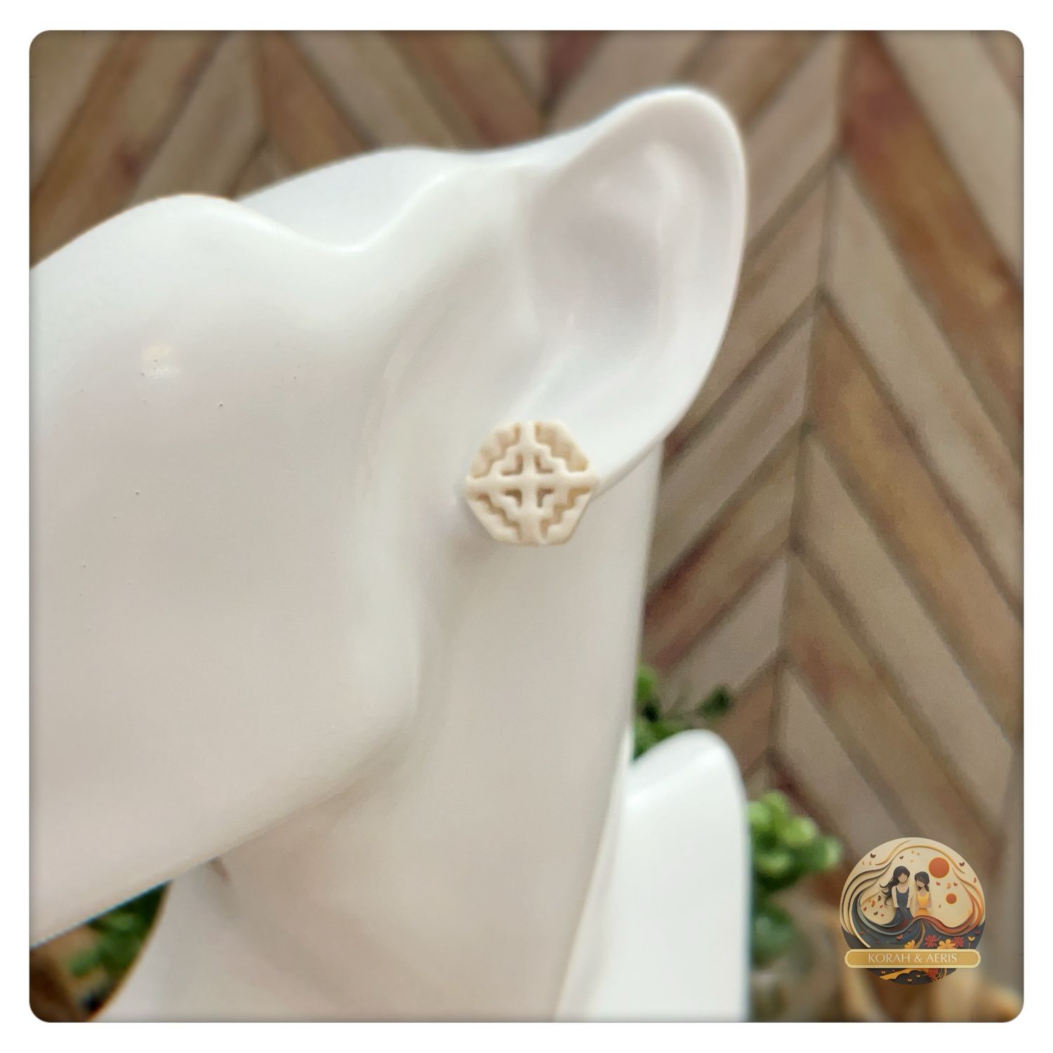 Pajntaub (Polymer clay stud)