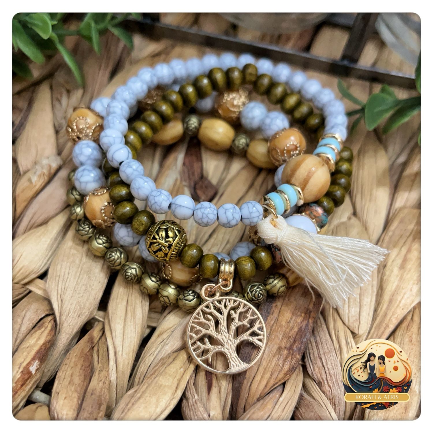 Earthly Bracelet Set (4pcs)